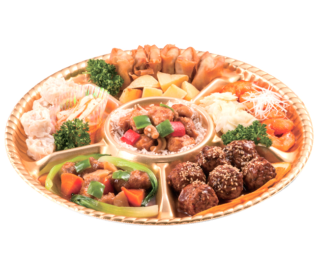 中華料理盛合せ３