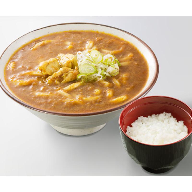 カレー南蛮そば・うどん（ライス付き）